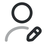 User Edit SVG Icon
